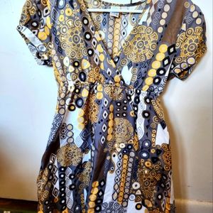 Vintage SO satin v neck top